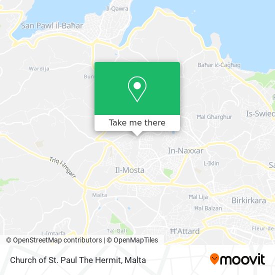 Church of St. Paul The Hermit map