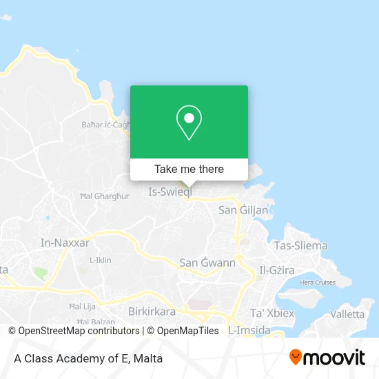 A Class Academy of E map