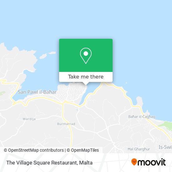 The Village Square Restaurant map