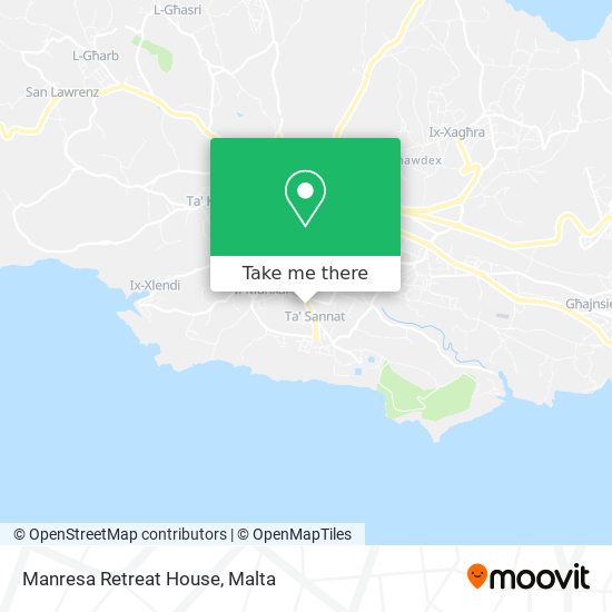 Manresa Retreat House map