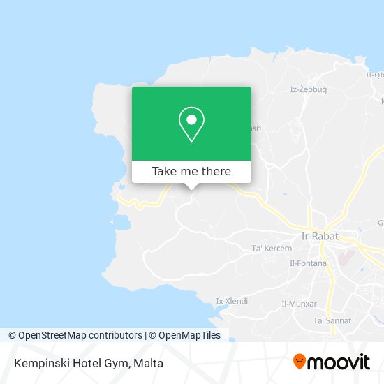 Kempinski Hotel Gym map