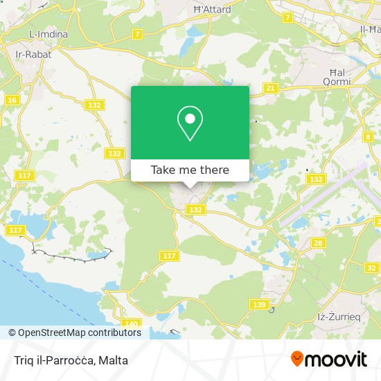 Triq il-Parroċċa map