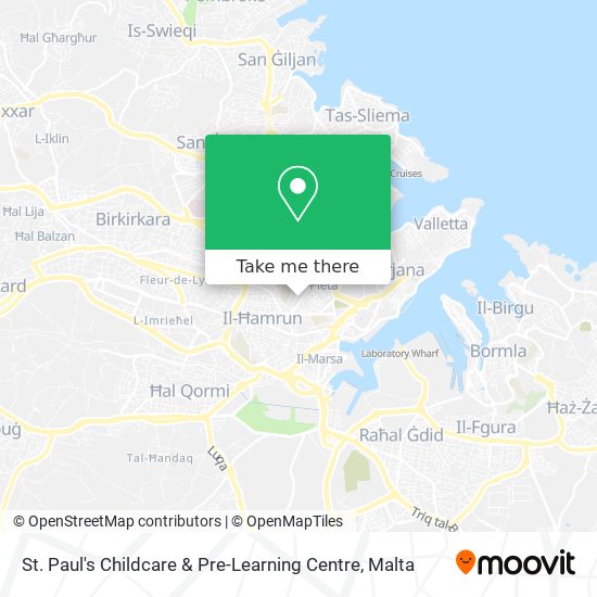St. Paul's Childcare & Pre-Learning Centre map