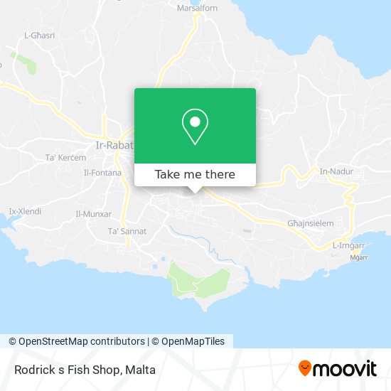 Rodrick s Fish Shop map