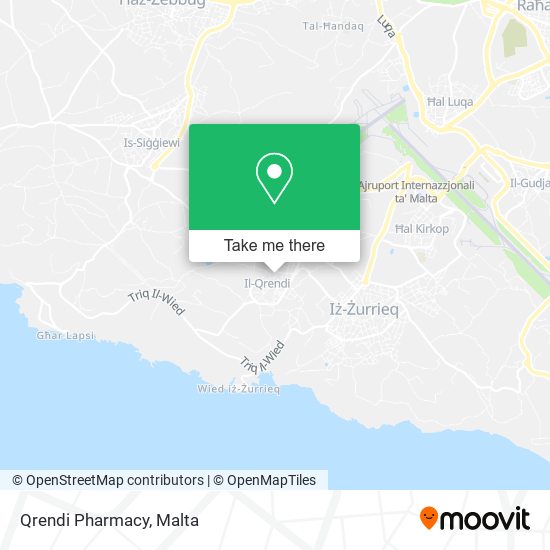 Qrendi Pharmacy map