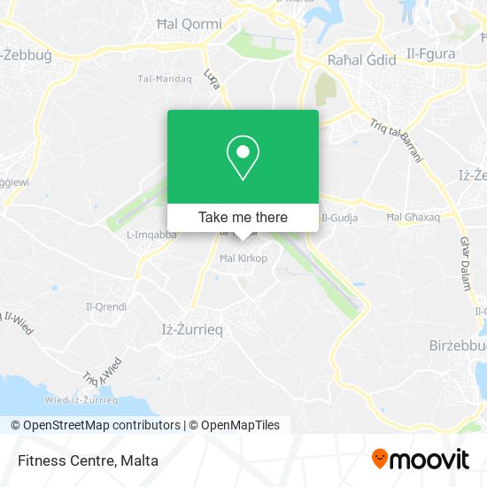 Fitness Centre map