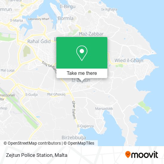 Zejtun Police Station map