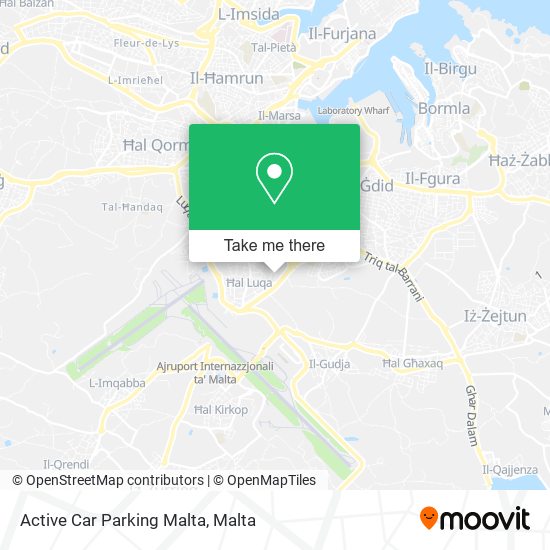 Active Car Parking Malta map