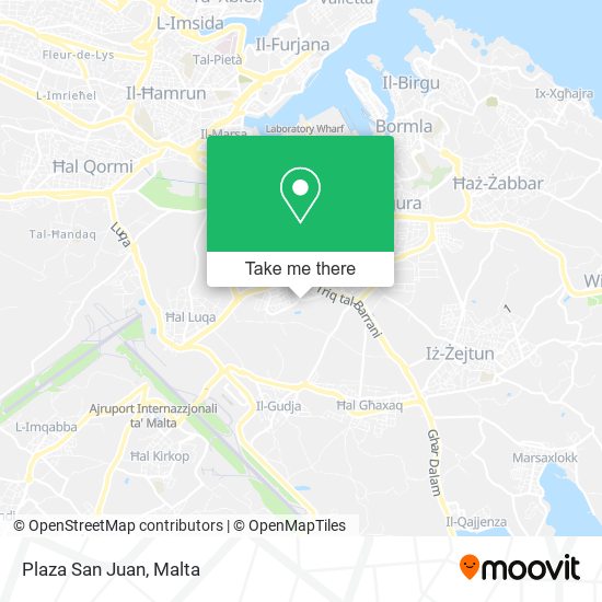 Plaza San Juan map