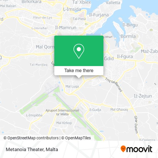 Metanoia Theater map