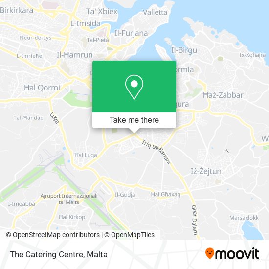 The Catering Centre map