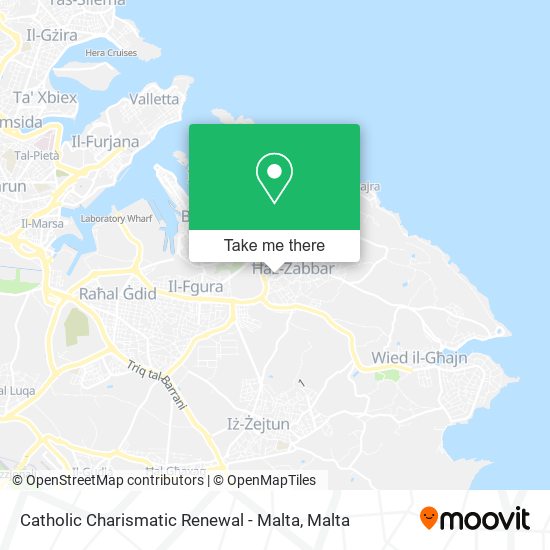 Catholic Charismatic Renewal - Malta map