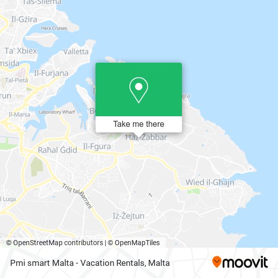 Pmi smart Malta - Vacation Rentals map