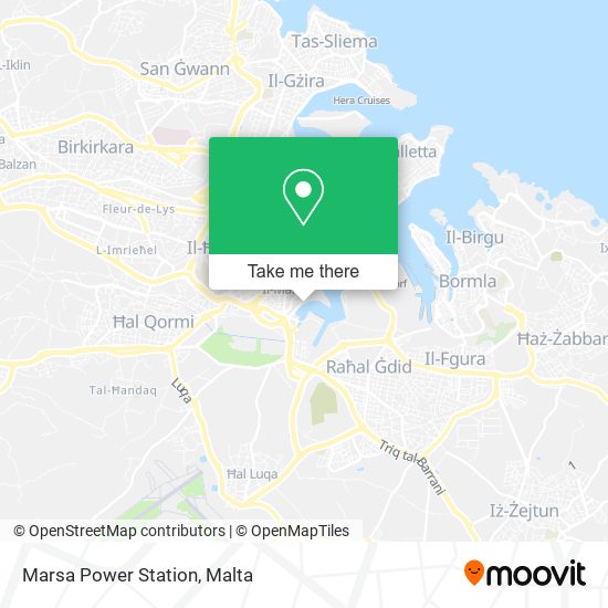 Marsa Power Station map