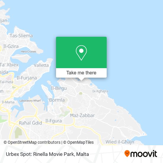 Urbex Spot: Rinella Movie Park map