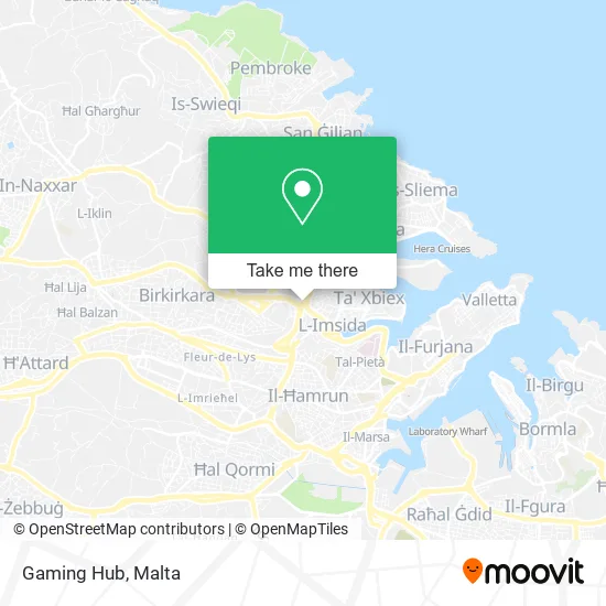 Gaming Hub map