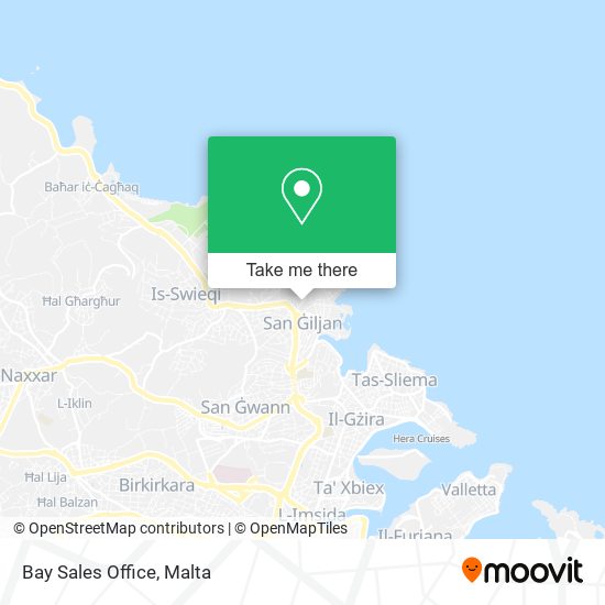 Bay Sales Office map