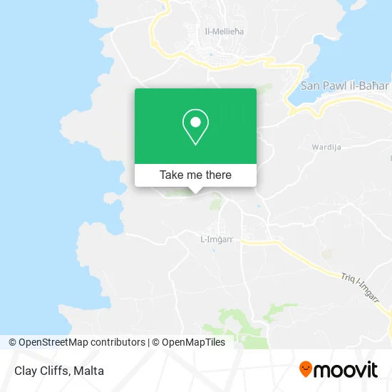 Clay Cliffs map