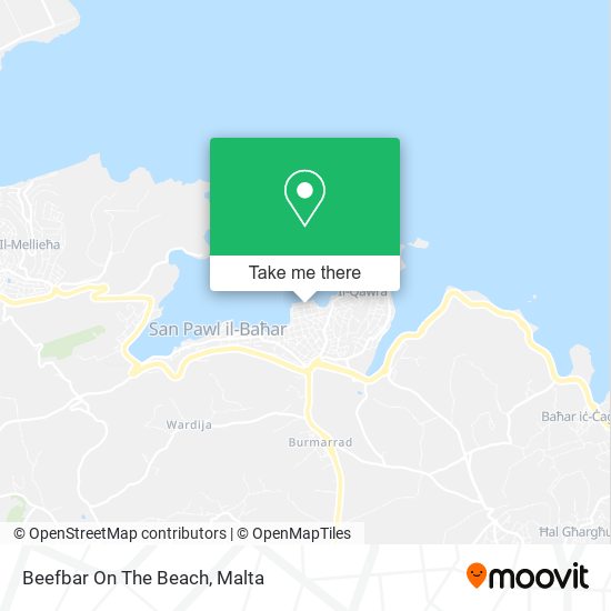 Beefbar On The Beach map