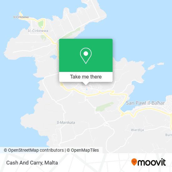 Cash And Carry map