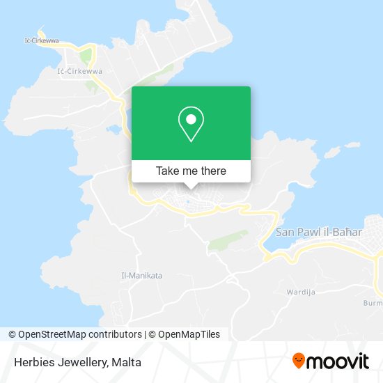 Herbies Jewellery map