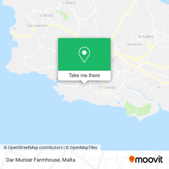 Dar Munxar Farmhouse map