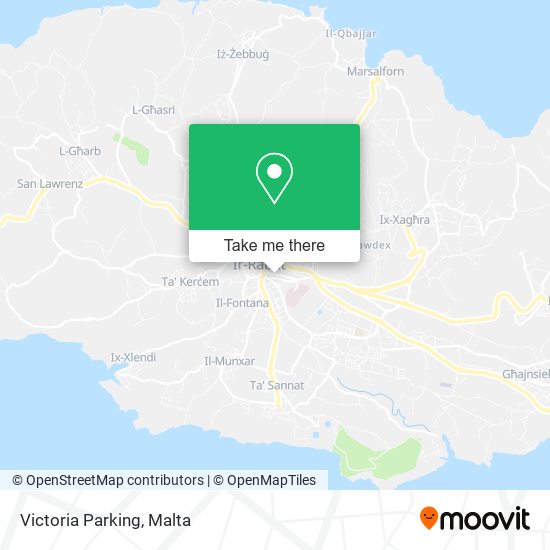 Victoria Parking map