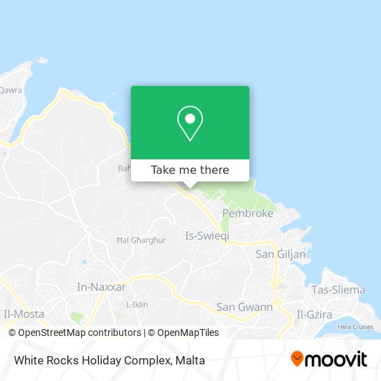 White Rocks Holiday Complex map
