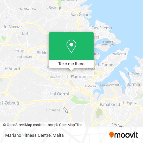 Mariano Fitness Centre map