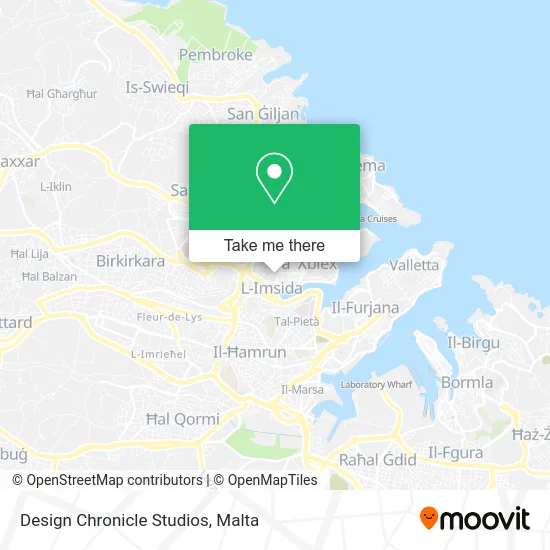 Design Chronicle Studios map