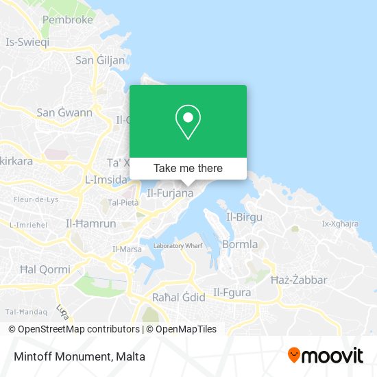 Mintoff Monument map