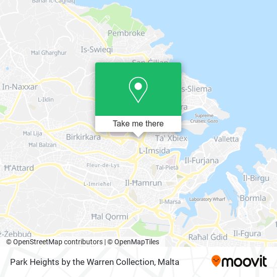 Park Heights by the Warren Collection map