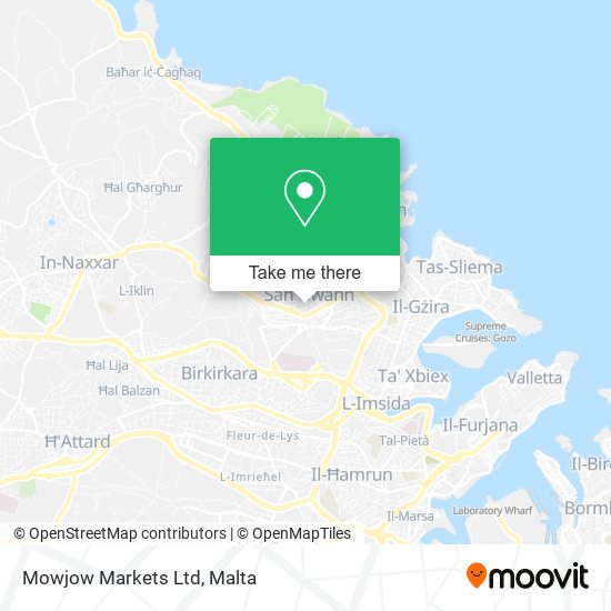 Mowjow Markets Ltd map
