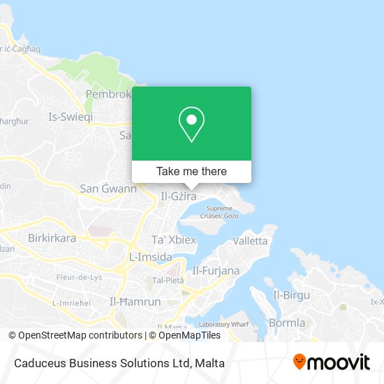 Caduceus Business Solutions Ltd map