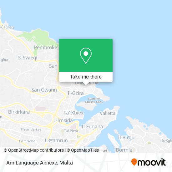 Am Language Annexe map