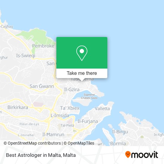 Best Astrologer in Malta map