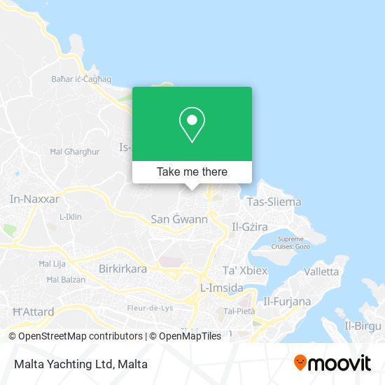 Malta Yachting Ltd map