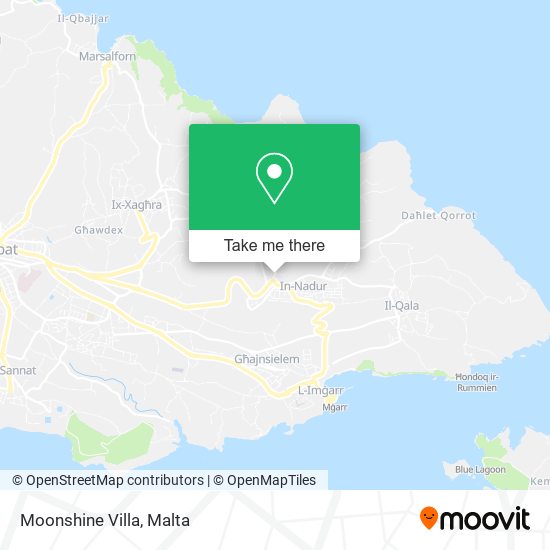 Moonshine Villa map