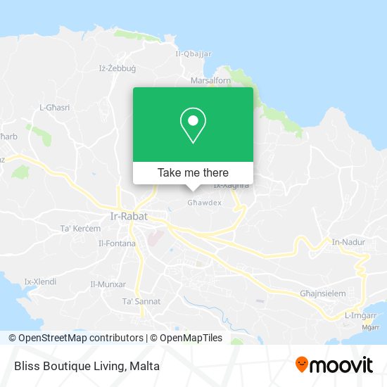 Bliss Boutique Living map
