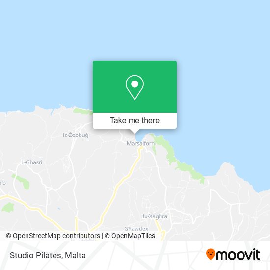 Studio Pilates map