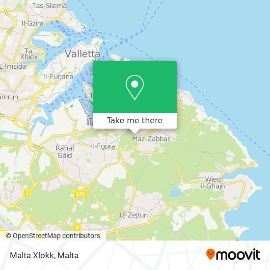 Malta Xlokk map