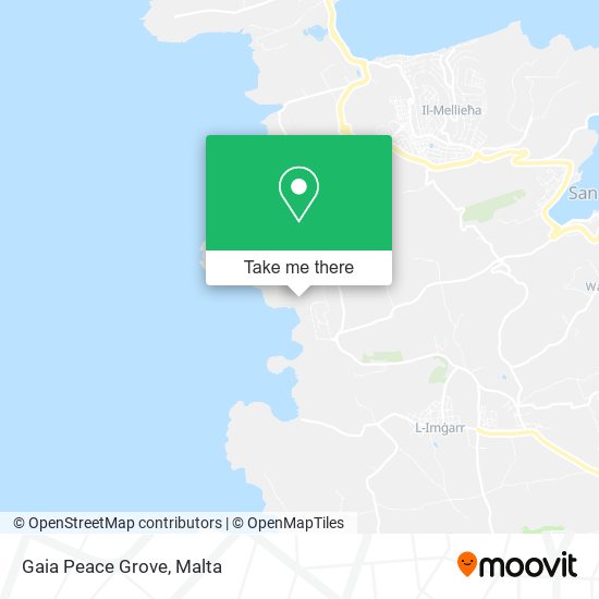 Gaia Peace Grove map
