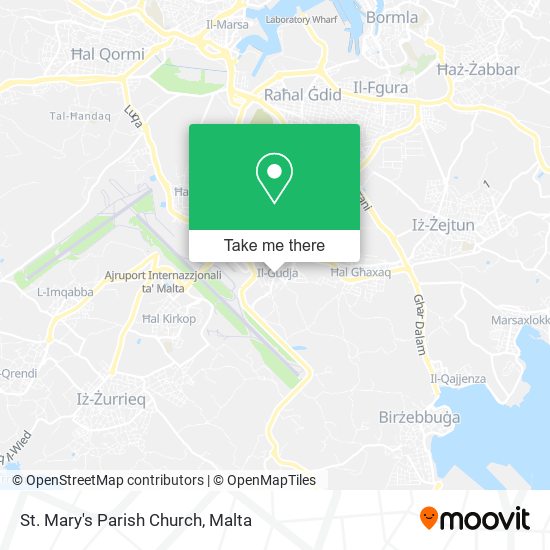St. Mary's Parish Church map