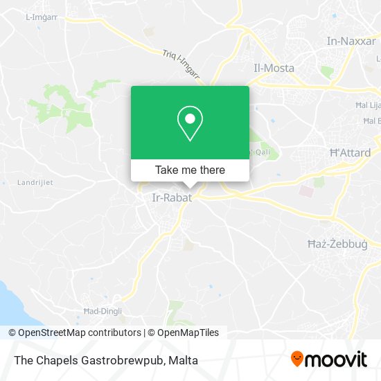 The Chapels Gastrobrewpub map