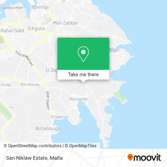 San Niklaw Estate map