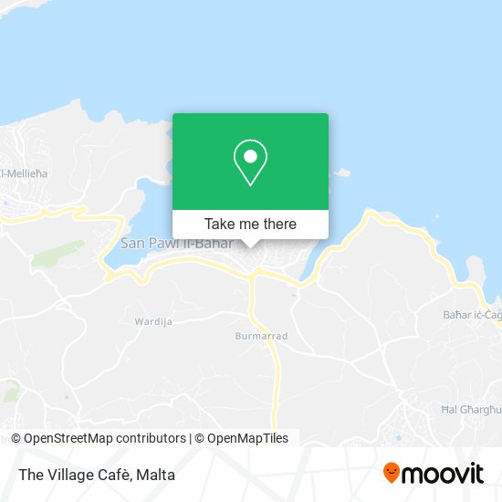 The Village Cafè map