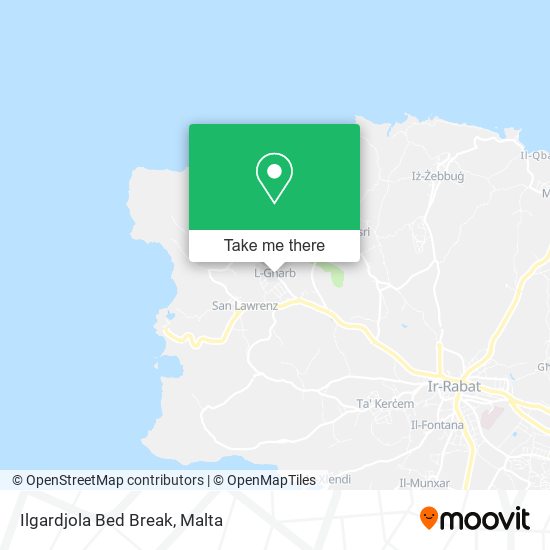 Ilgardjola Bed Break map