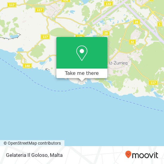 Gelateria Il Goloso map