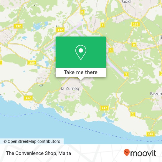 The Convenience Shop map