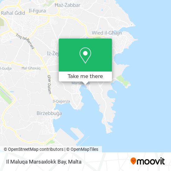 Il Maluqa Marsaxlokk Bay map